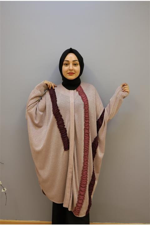 red show Kadın Sim Detaylı Fırfırlı Hırka