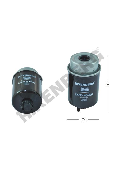 Rixenberg Landrover Range Rover 3.6tdv8 (2006-2010) Mazot Filtresi