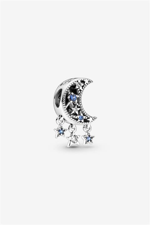 Dumledo Hilal Ve Yıldız Charm | 925 Ayar Gümüş
