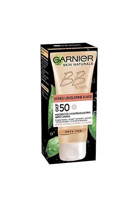 Garnier Bb Krem Güneş Lekelerine Karşı Koruyucu Gkf50 1 Paket 1 X 73 gr
