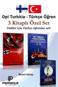 Pergole Yayınları Finliler Için Türkçe Öğrenme Seti 3 Kitap