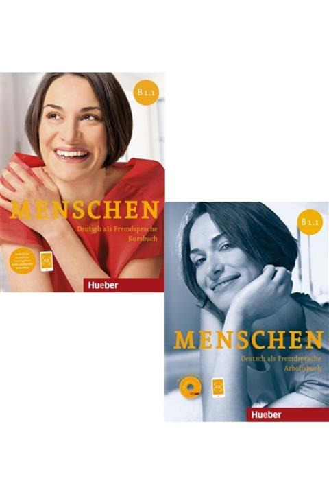 Hueber Menschen B1.1 : Kursbuch + Arbeitsbuch Mit Audio-cd