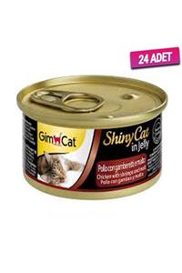 Gimcat 24 Adet - Shinycat Tavuk Karides Malt 70gr