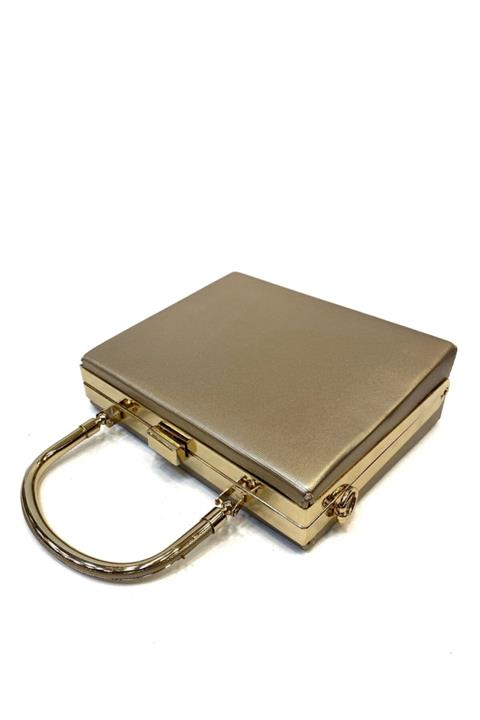 Busrabags Pudra Liva Mat Kadın Gece Abiye Çanta