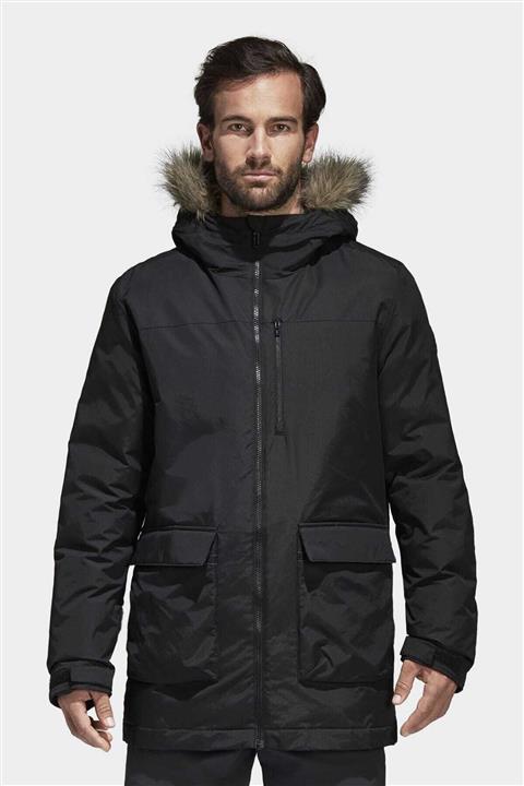 adidas Erkek Siyah Mont - Xploric Parka - BS0980
