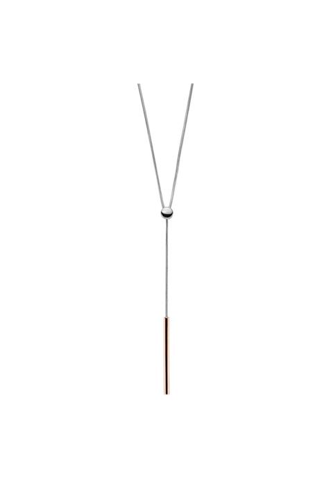 Skagen Kadın Metalik Gri Uzun Kolye Skj0913-998