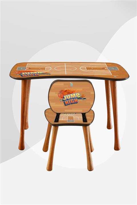 Popcorn Kids Basketball Çalışma Masa Seti (5-9 Yaş)