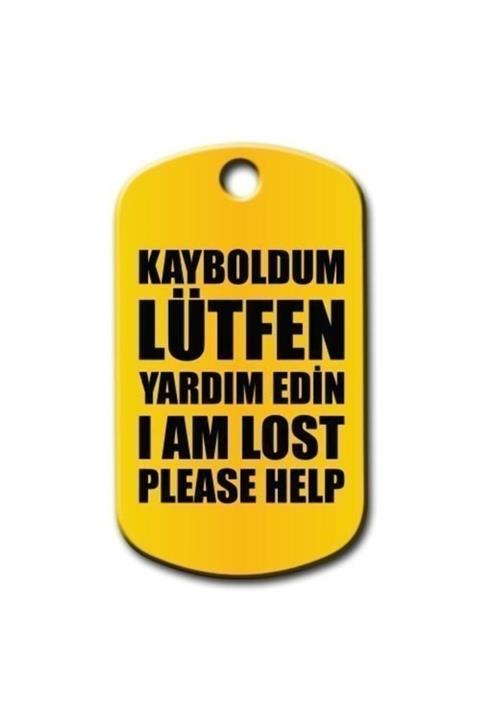 altın pati Kayboldum Lütfen Yardım Edin Kedi Köpek Künyesi
