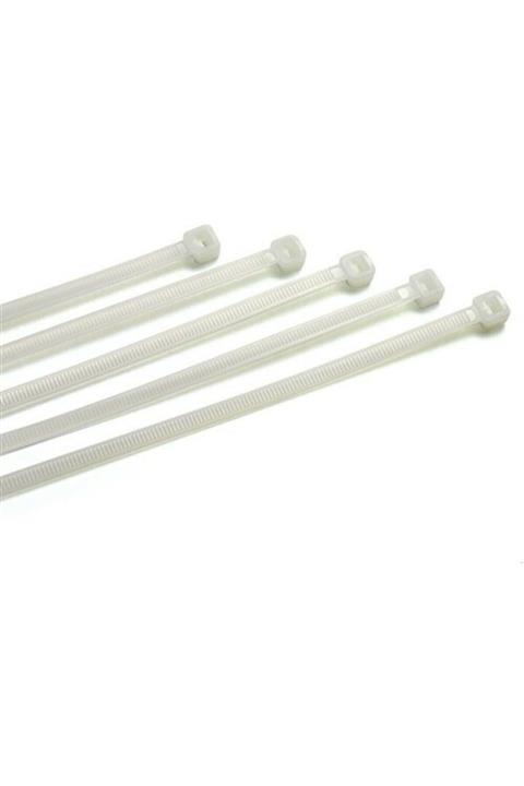 pokem Beyaz Plastik Cırt Kelepçe 3,6x200