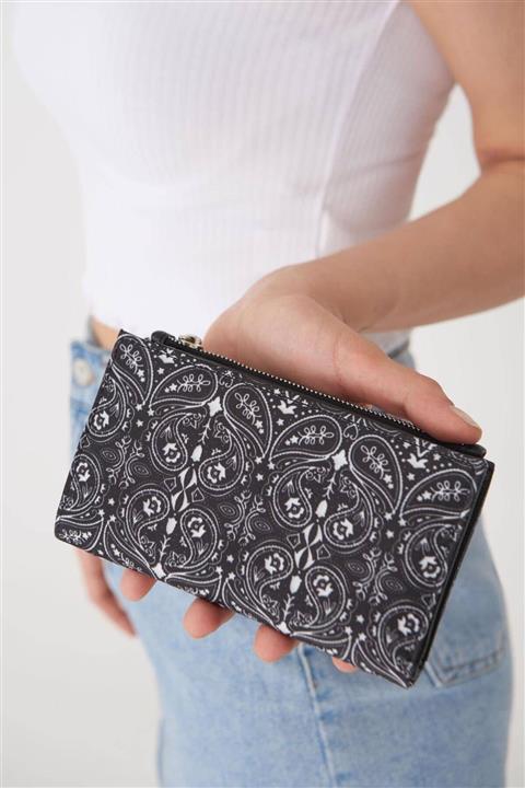 Addax Kadın Şal Dsn Desenli Cüzdan Czdn88 - F6F7 Adx-0000024336