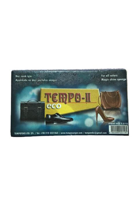 TempoII Ayakkabı Ve Deri Parlatıcı Sünger - 3 Adet