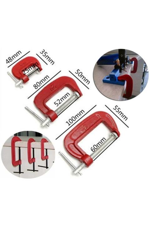 pro ithalat Işkence Seti G Tipi 3lü - Mengene Seti