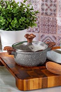 Karaca Dark Silver Mini Tencere 12 Cm
