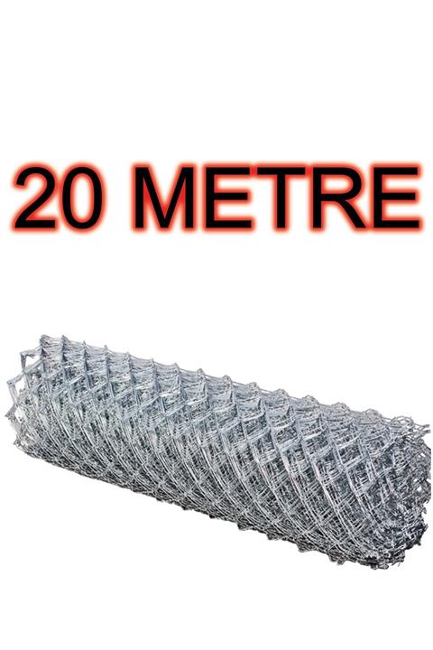 BKN Tel Örgü 2.2mm Kalınlık - 7*7 Göz - (1.2M*20M) Tel Örgü Bahçe Teli Çit Teli Galvanizli Tel Örgü