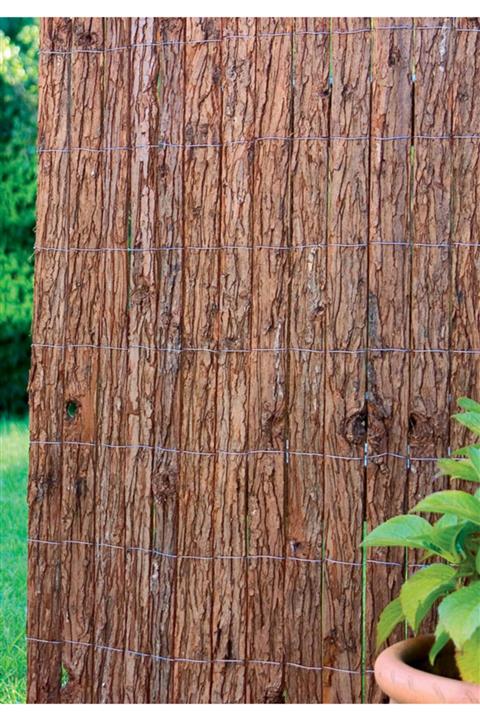 Bahçem Ağaç Kabuğu Çevirme Çiti 1mt 3mt