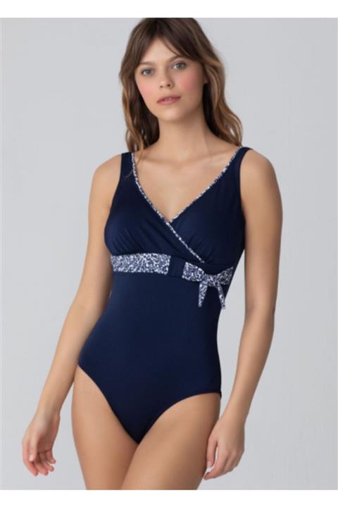 Kom Kadın Lacivert Ammolit Mayo