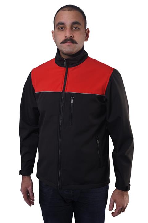 TOYTEX Softshell Outdoor Mont 253 (kırmızı-siyah)