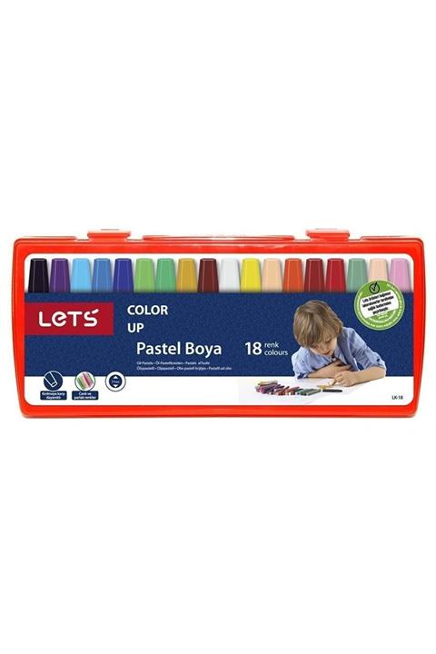 Lets 18 Renk Pastel Boya Lk 18