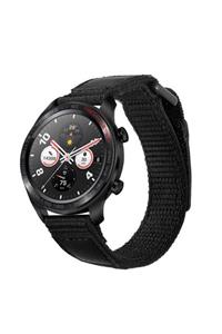 BCA Samsung Gear S3 Uyumlu Magic Nylon Hasır Bez Kayış Kordon 22 Mm