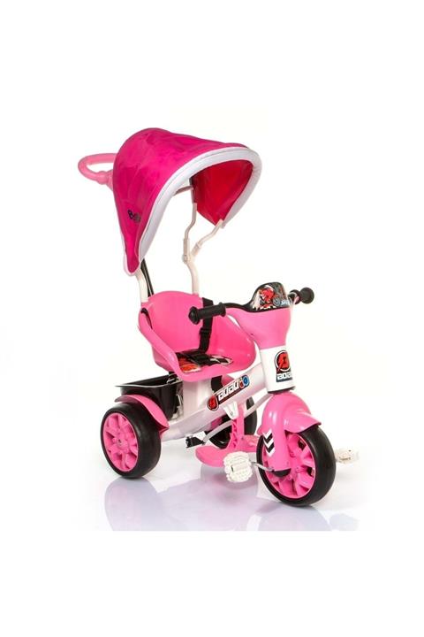 Bobo Üç Teker Tenteli Ebeveyn Destekli Bisiklet