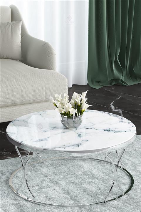 Canisa Concept Canisa Leyla Serisi - Orjinal Cam Orta Sehpa Takımı