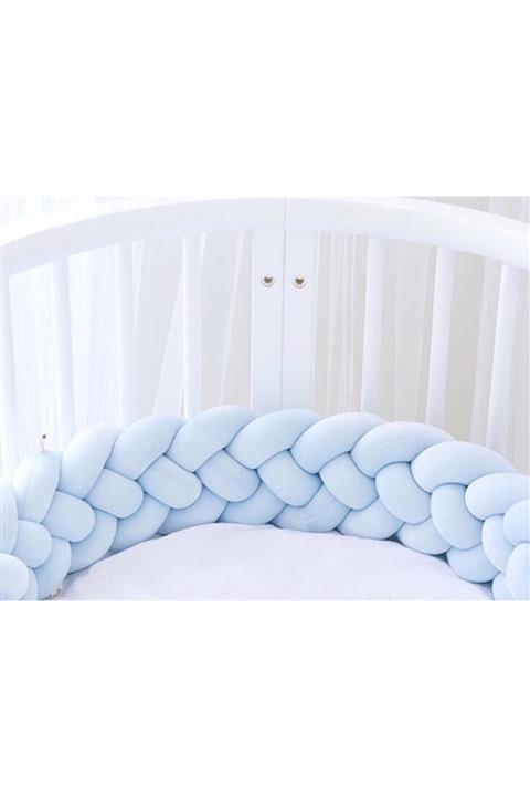 GULDESIGN Bebe Mavi 4'lü Örgü Koruma 360 cm