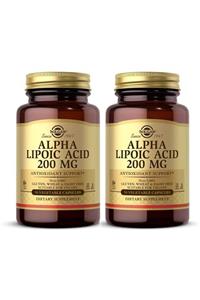 Solgar Alpha Lipoic Acid 200 mg 50 Kapsül 2 Adet