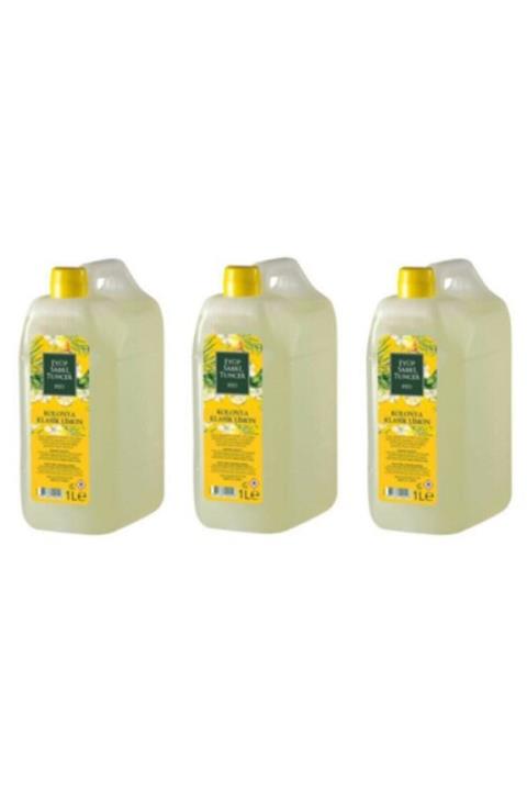 Eyüp Sabri Tuncer 1 Lt Limon Kolonyası Bidon 80 Derece 3'lü Set