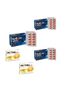 Tab İlaç Krilom Omega 3 50 Kapsül X3 Adet + Pasthill 2 Adet Hediye