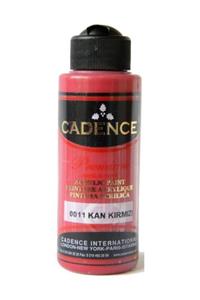 Cadence 0011 Kan Kırmızı Premium Akrilik Boya 120 ml