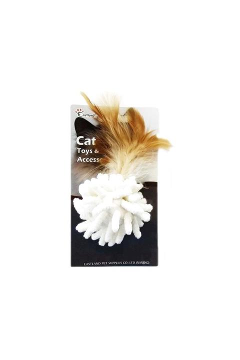 Eastland Kedi Otlu Tüylü Peluş Top 5 Cm