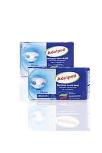 Adulped Belbantlı Hasta Bezi Medium 2 Paket 60 Adet