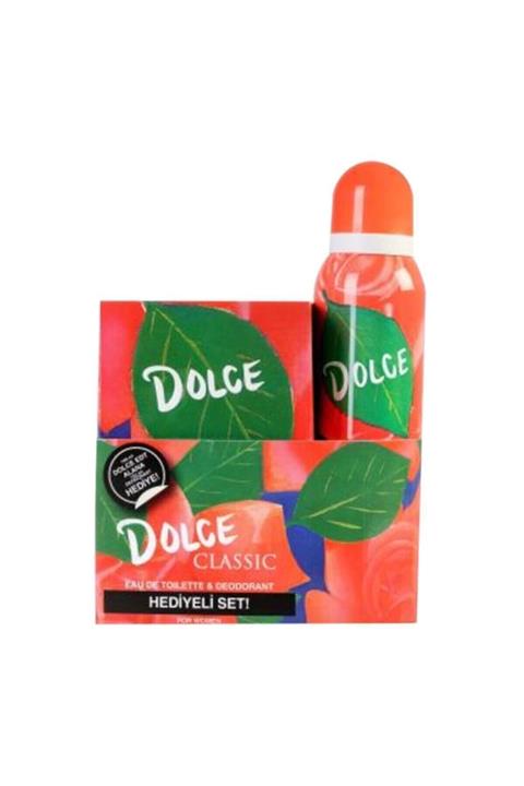 Dolce Classic Edt 100 ml Kadın Parfümü Ve 150 ml Deodorant Seti 8690644012044