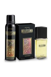 Bellisima Edt 60 ml Parfüm 150ml Deodorant Kadın Parfüm Set  773083656002