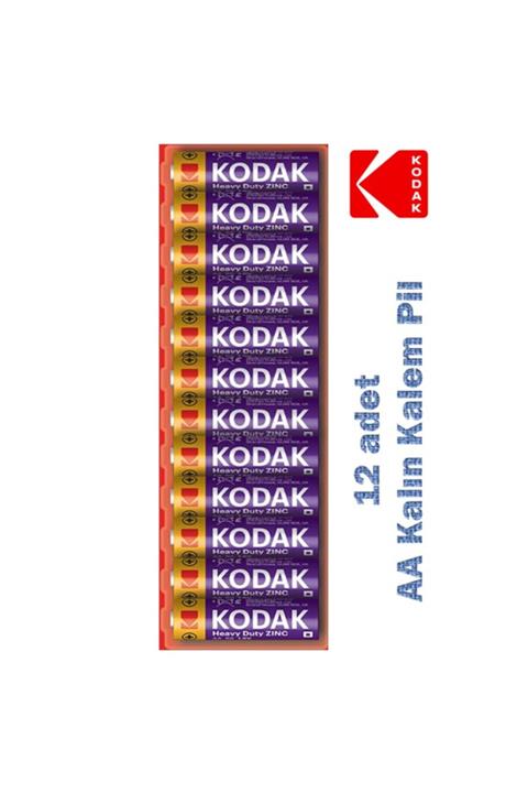 Kodak Aa Çinko Karbon Ekonomik Pil Set 12'li