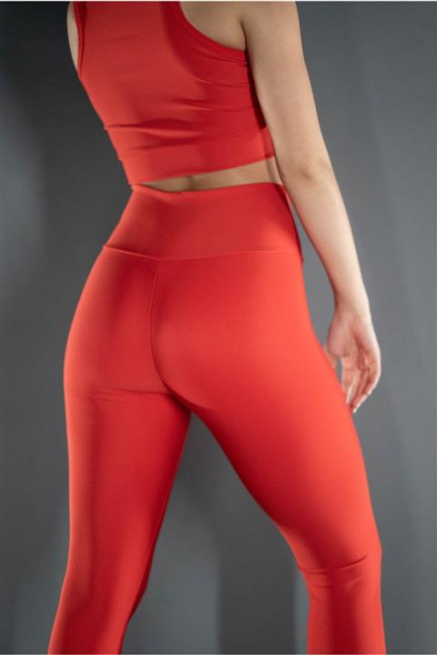 ESMERALDA'S LEGGINGS Kadın Kırmızı Uzun Tayt