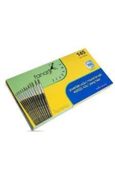 Fanart Academy Seri 145 Midilli Kılı Fırça Seti 100 Adet