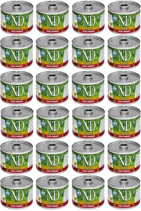 N&D Prime Tavuk Ve Narli Kedi Konservesi 80 Gr 24 Adet
