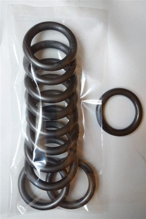 Konur Store Rustik Perde Halkası Antrasit Rengi- 10 Adet