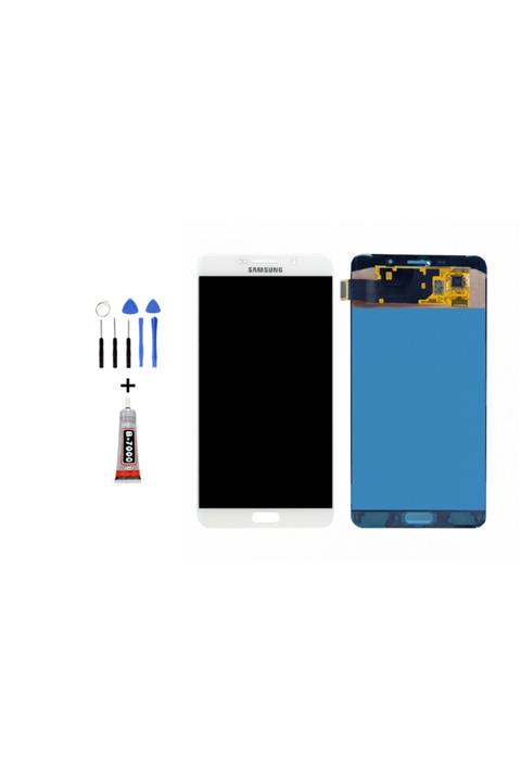 Tk Tech Samsung A9 Pro A910 Lcd Ekran Dokunmatik Beyaz Tamir Seti Yanında !!!