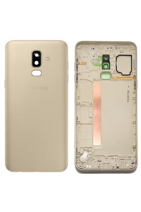 KDR Samsung Galaxy J8 Uyumlu J800 Kasa Kapak Gold