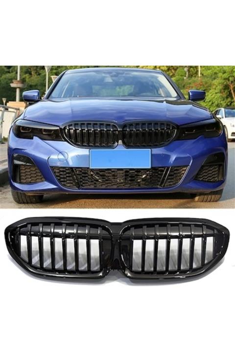 X POWER TUNİNG Bmw G20 2021.3.seri Yeni Kasa Parlak Siyah Ön Böbrek-ön Panjur