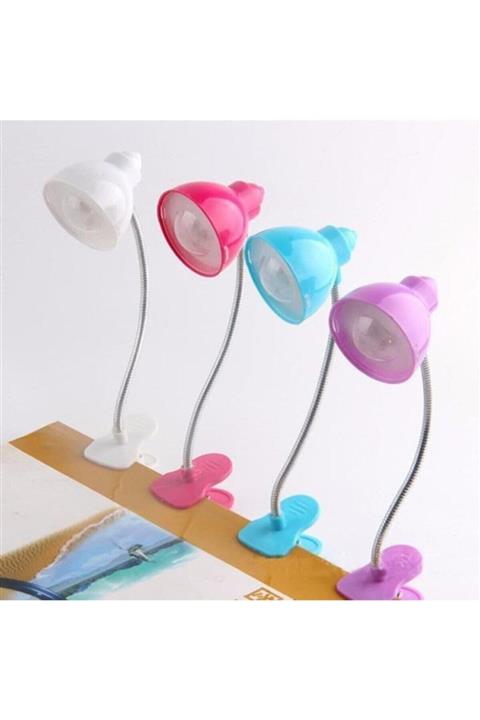 Cosargroup Mandallı Led Kitap Okuma Lambası 4 Renk