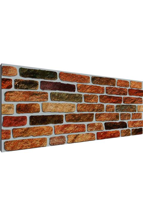 Karplus Tuğla Desenli Duvar Kaplama Paneli 3 Boyutlu 209-232 5'li Paket Boyadan Daha Ucuz