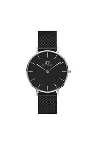 Daniel Wellington Petite Ashfield 36mm Silver (Siyah Kadran)  - Unisex Kol Saati