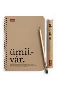 Lûgat365 Ümitvâr Spiralli Defter & Kalem Seti