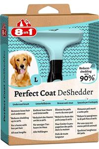 8in1 Perfect Coat Deshedder Furminator Büyük Irk Köpek Tarağı Large