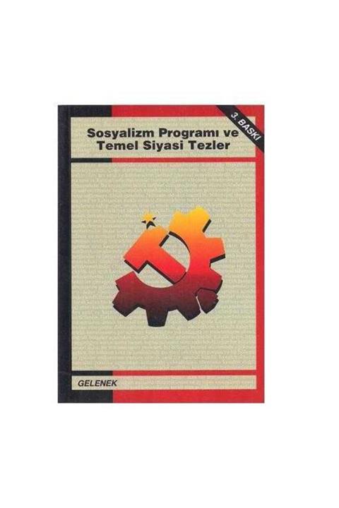 KitapSever Sosyalizm Programı Ve Temel Siyasi Tezler