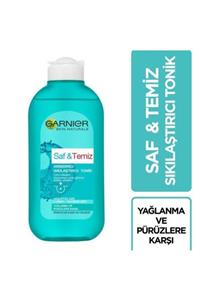 Garnier Yağlanma Ve Pürüzlere Karşı Arındırıcı & Sıkılaştırıcı Tonik 200 ml 3600540632067 K