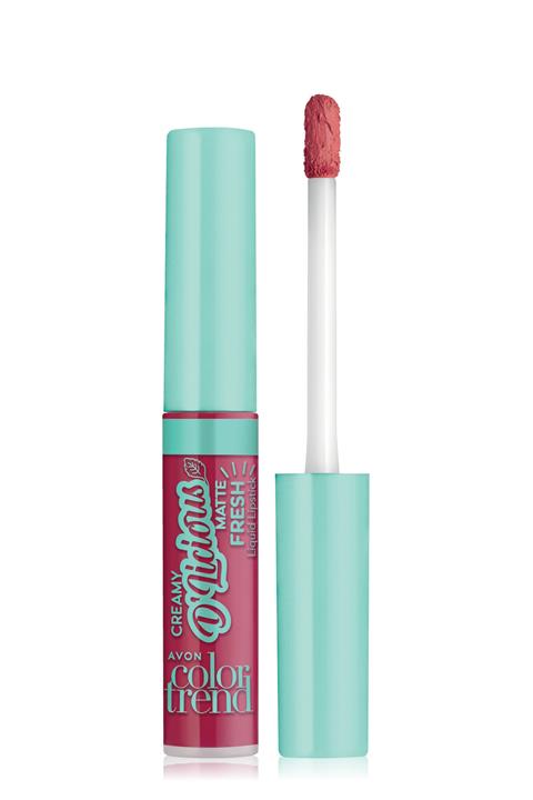 AVON Color Trend Fresh Mat Likit Ruj - Frozen Yogurt